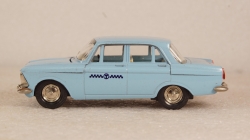 Москвич 412 Такси Апрель 1986, Тантал/Радон 1:43 