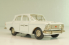 Москвич-408 А10, такси, белый, капот 3 зажима (ранний), Тантал/Радон 1:43