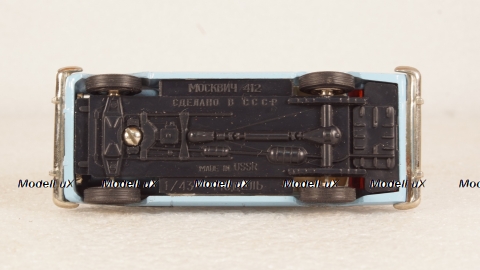 Москвич 412 Такси Апрель 1986, Тантал/Радон 1:43 