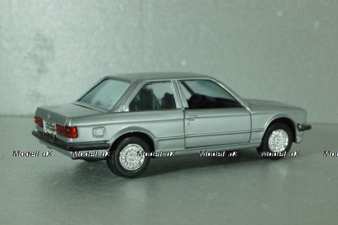 BMW 323i (E30) coupe 1982, silver, 1166, Gama 1:43 Уценка!