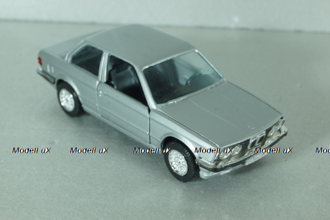 BMW 323i (E30) coupe 1982, silver, 1166, Gama 1:43 Уценка!