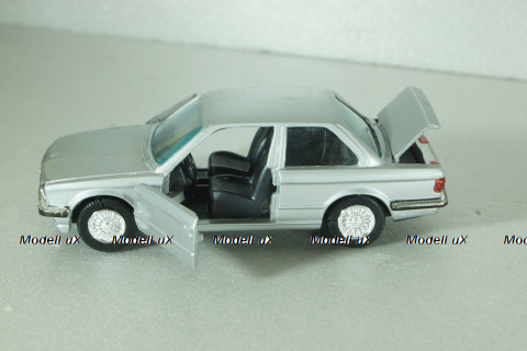 BMW 323i (E30) coupe 1982, silver, 1166, Gama 1:43 Уценка!