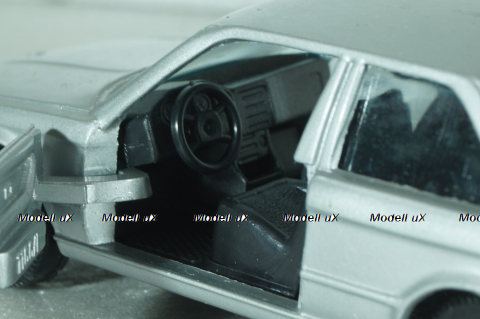 BMW 323i (E30) coupe 1982, silver, 1166, Gama 1:43 Уценка!