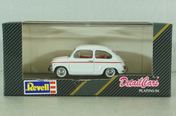 Fiat 600D 1965, white, ART. 311, Detail Cars 1:43