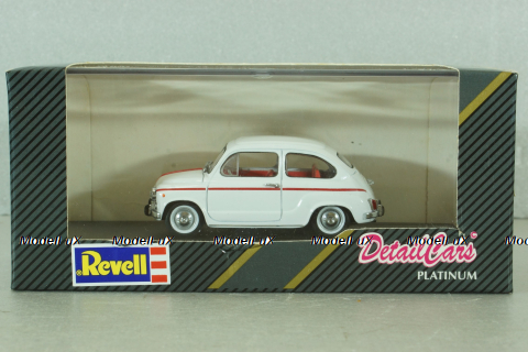 Fiat 600D 1965, white, ART. 311, Detail Cars 1:43