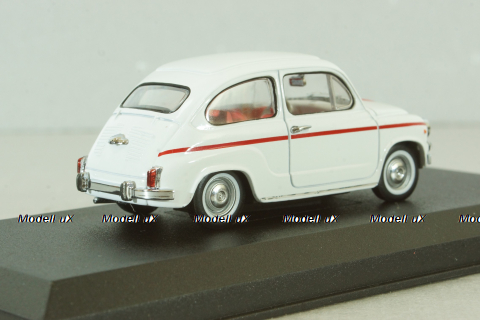 Fiat 600D 1965, white, ART. 311, Detail Cars 1:43