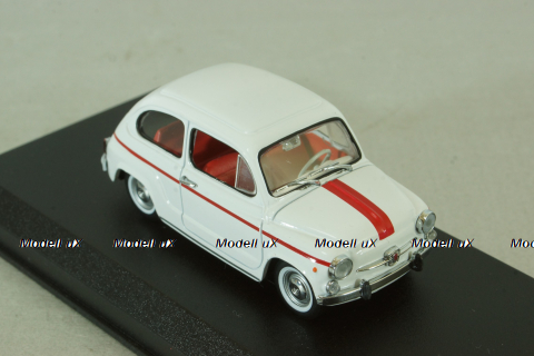 Fiat 600D 1965, white, ART. 311, Detail Cars 1:43
