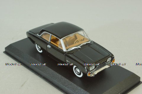 Ford Taunus Badew 1960, black, ART. 180, Detail Cars 1:43