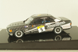 Mercedes-Benz 500 SEC AMG (W126) #5 SPA 1989, black, 68931, AutoArt 1:43