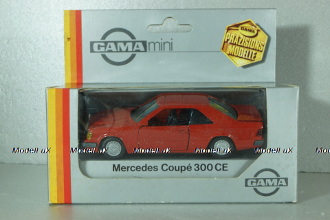 Mercrdes-Benz 300 CE Coupe (C124) 1987, red, 1168R, GAMA 1:43
