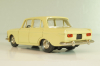 Москвич-412 А2, бледно-желтый, капот 3 зажима (ранний), Тантал/Радон 1:43