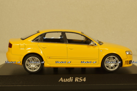 Audi RS4, 2004 yellow, 940014600, Maxichamps 1:43