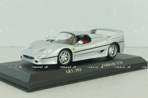 Ferrari F50 1995, silver, ART. 392, Detail Cars 1:43
