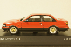 Toyota Corolla GT 1984 Red, 437166320, Minichamps 1:43