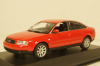 Audi A6 C5, 1997 red, 940017100, Maxichamps 1:43 уценка трещина в боксе
