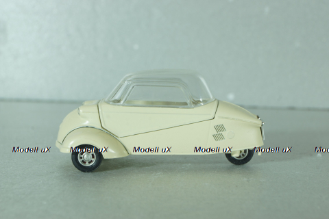 Messershmitt KR200 1955, white, 51007, GAMA 1:43