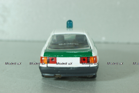 Audi 80 Polizei (B4) 1991, white/green, 1039, Schabak 1:43