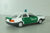 Audi 80 Polizei (B4) 1991, white/green, 1039, Schabak 1:43