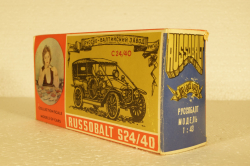 Руссо-Балт С24-40, А22, 1983г., зеленый на зеленом Тантал/Радон 1:43