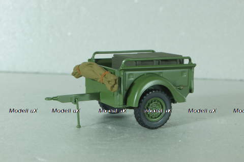 Прицеп к Газ-61-417 с ящиками, MLU783, Modellux 1:43