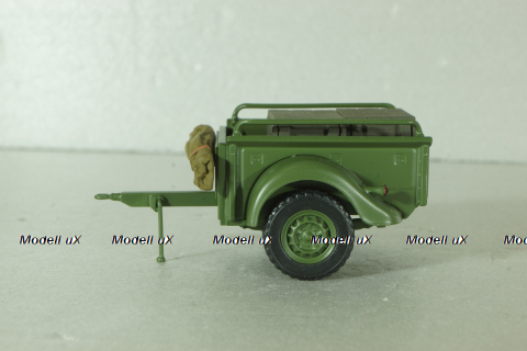 Прицеп к Газ-61-417 с ящиками, MLU783, Modellux 1:43