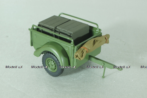 Прицеп к Газ-61-417 с ящиками, MLU783, Modellux 1:43