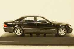 Mercedes S-Klasse W220 1998 black, 943036203, Minichamps 1:43