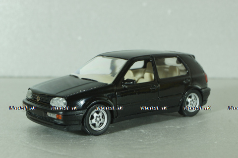 Volkswagen Golf VR6  (Golf III) 1991, black, 1005, Schabak 1:43