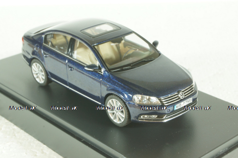 Volkswagen Passat B7 Limousine 2011,blue metellic, Schuco 1:43