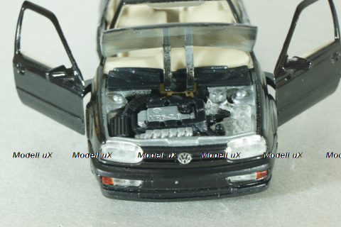 Volkswagen Golf VR6  (Golf III) 1991, black, 1005, Schabak 1:43