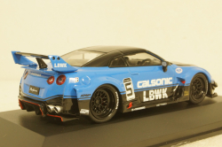Nissan GT-R (R35) LB Silhouette Calsonic blue, SL4311202, Solido 1:43