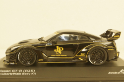 Nissan GT-R (R35) LB Silhouette JPS Black, SL4311201, Solido 1:43