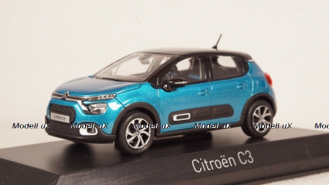 Citroen C3 2020 bluemetallic, 155264, Norev 1:43
