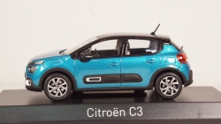 Citroen C3 2020 bluemetallic, 155264, Norev 1:43
