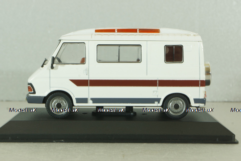 Citroën C35 Notin camper van 1980, white, HPC012, Hachette Passion Camping-Cars #12 1:43