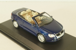Volkswagen EOS Cabriolet 2006, blue, 1F0099300D5Q, Norev 1:43
