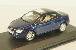 Volkswagen EOS Cabriolet 2006, blue, 1F0099300D5Q, Norev 1:43