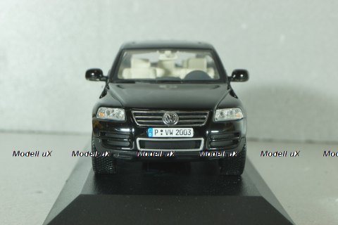 Volkswagen Touareg V10 TDI 2002, black, 840904109, Minichamps 1:43