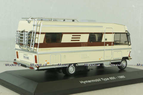 Hymermobil Type 650 camper van  1985, beige/brown, HPC004, Hachette Passion Camping-Cars #4 1:43 Уценка!