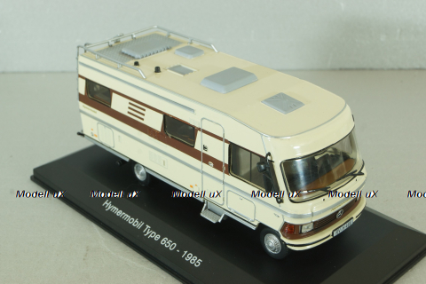 Hymermobil Type 650 camper van  1985, beige/brown, HPC004, Hachette Passion Camping-Cars #4 1:43 Уценка!