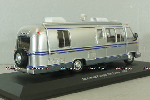 Airstream Excella 280 Turbo camper van  1981, silver, HPC003, Hachette Passion Camping-Cars #3