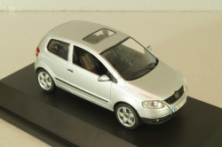 Volkswagen Fox 2005, silver, 5Z0099300A7W, Schuco 1:43