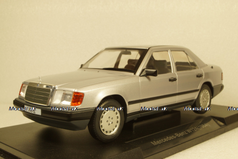 Mercedes 300 E (W124) 1984 silver, MCG18285, MCG 1:18