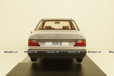 Mercedes 300 E (W124) 1984 silver, MCG18285, MCG 1:18