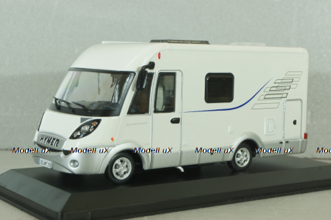 Hymer Classe-B 504 CL camper van 2014, white, HPC045, Hachette Passion Camping-Cars #45 1:43