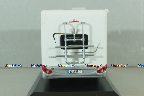 Hymer Classe-B 504 CL camper van 2014, white, HPC045, Hachette Passion Camping-Cars #45 1:43