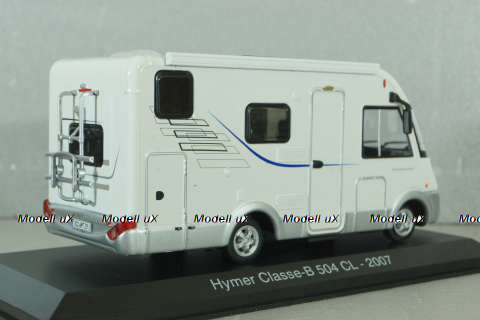 Hymer Classe-B 504 CL camper van 2014, white, HPC045, Hachette Passion Camping-Cars #45 1:43