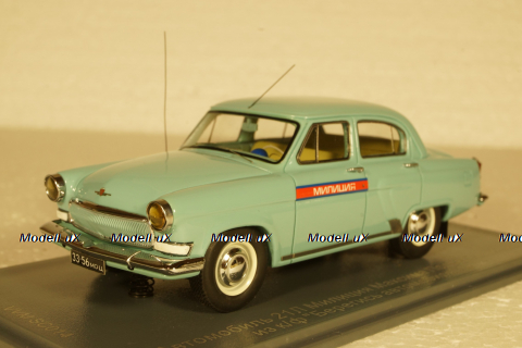 Газ-21Л Милиция, из к/ф "Берегись Автомобиля" 1962г.,  VVM 1:43