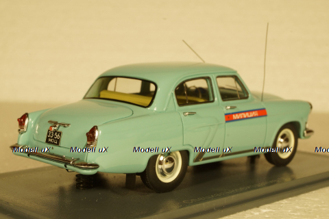 Газ-21Л Милиция, из к/ф "Берегись Автомобиля" 1962г.,  VVM 1:43