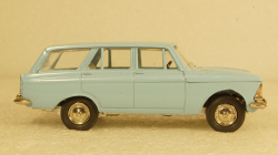 Москвич-427, голубой, Тантал/Радон 1:43